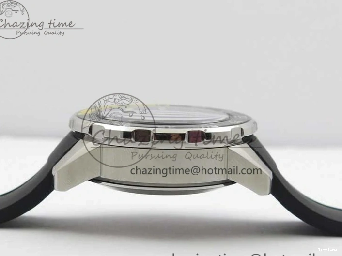 MIROTIME 0327 Aquatimer Chrono IW376702 SS BLS 1:1 Best Edition Black Dial on Black Rubber Strap A WellDesigned 7105